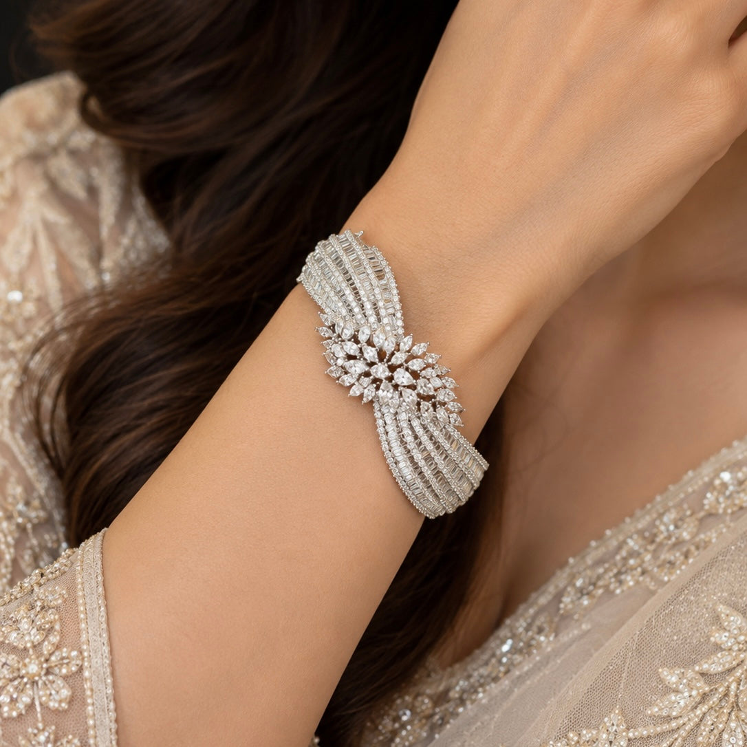 Iraaya Crystal Bloom Bracelet