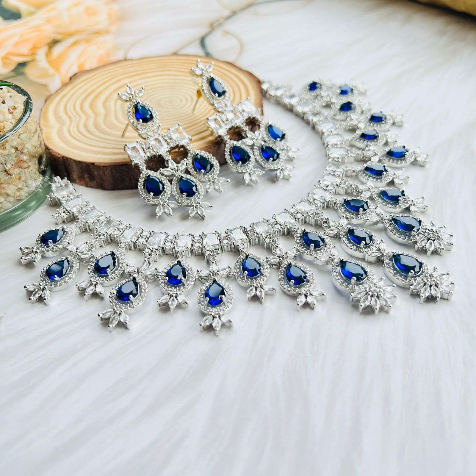 halie ad neckpiece velvet box by shweta