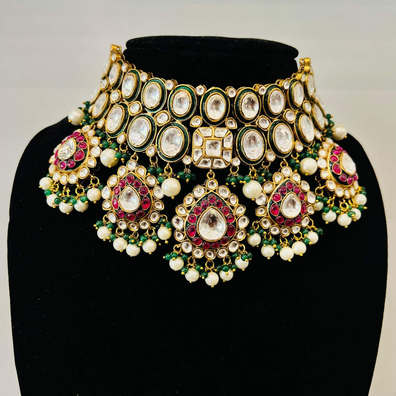 Nayaab nandini polki bridal choker