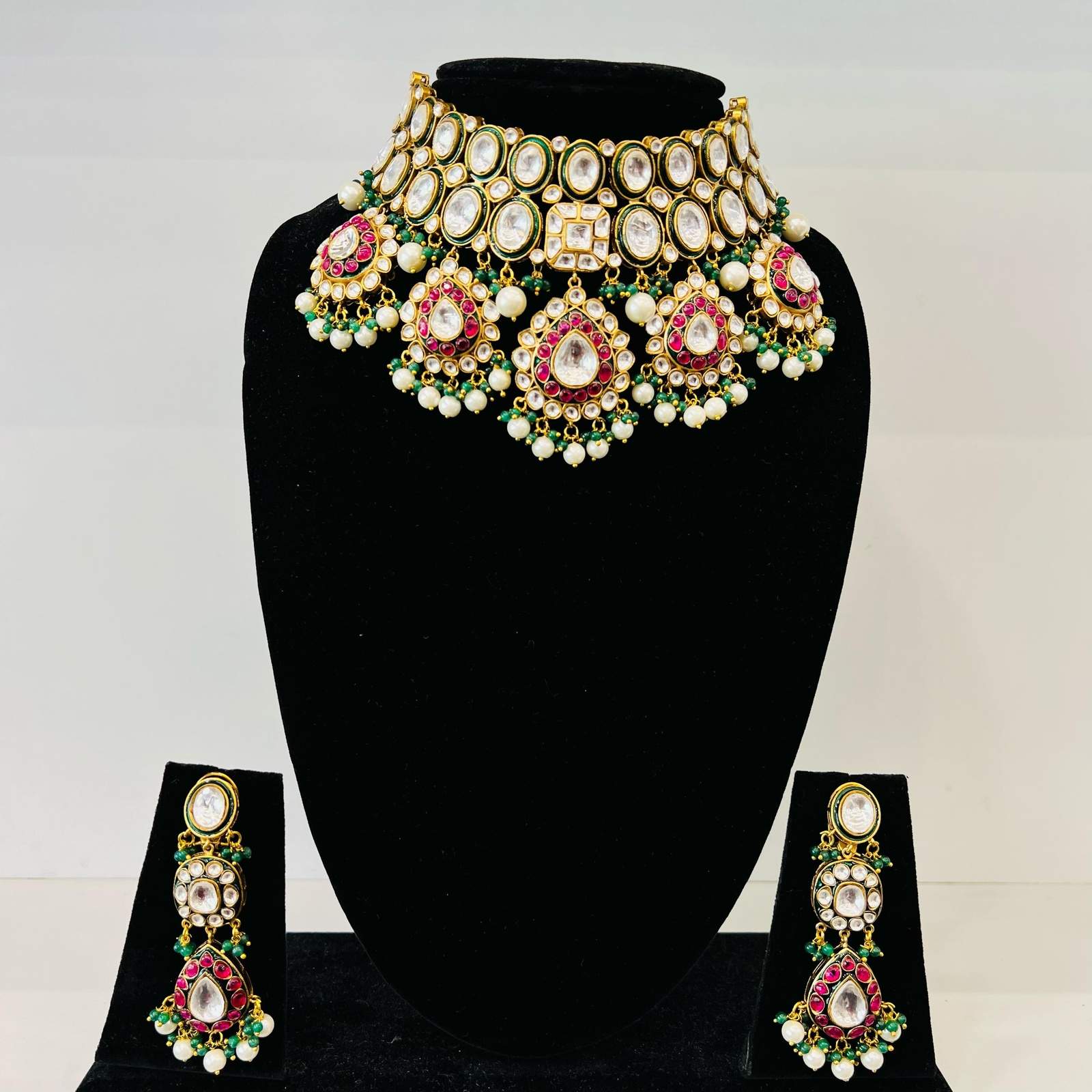 Nayaab nandini polki bridal choker