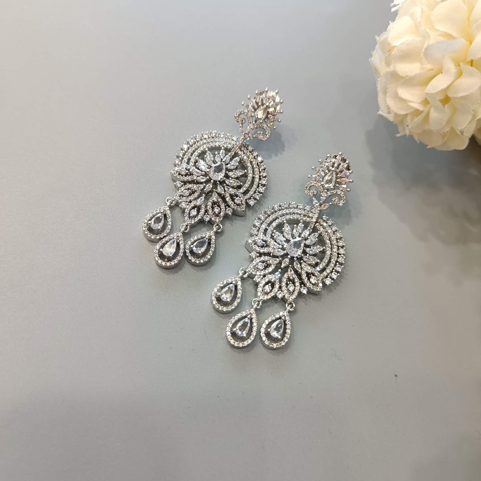 Ad zara earrings