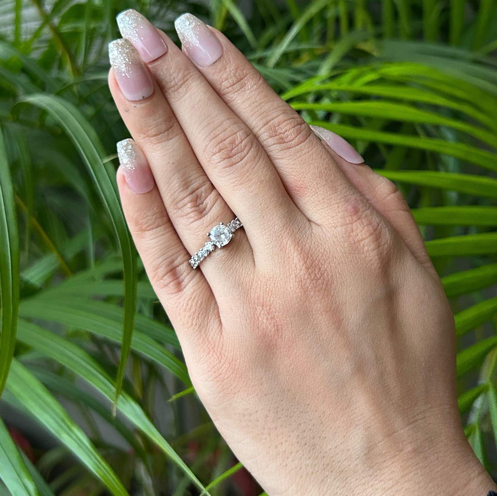 Vs sterling silver cocktail ring 124 3g