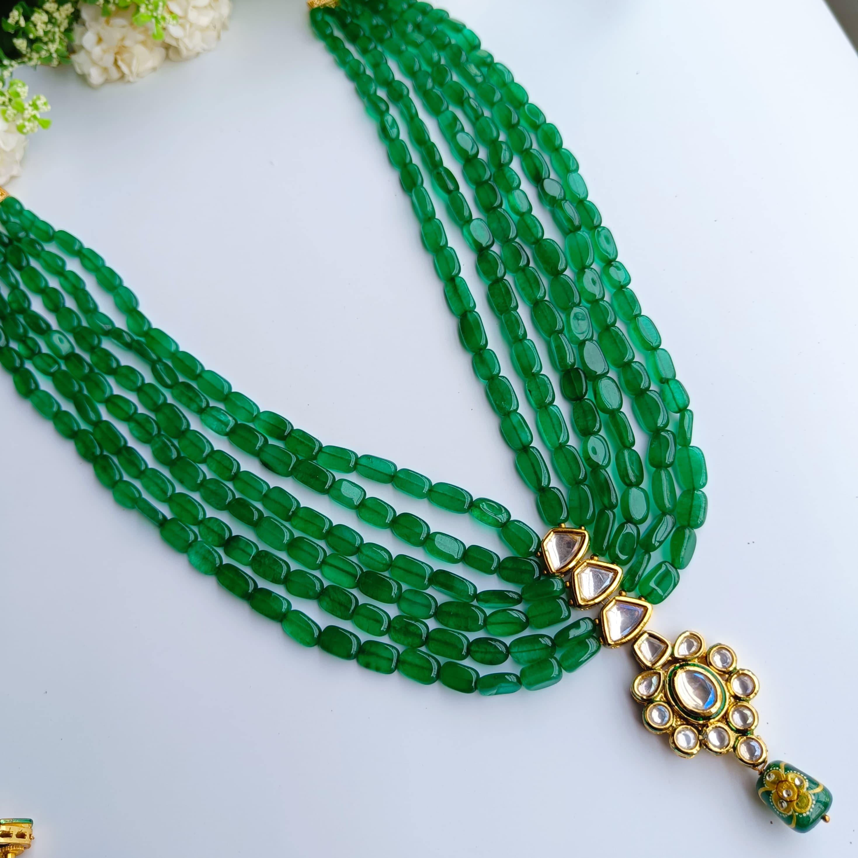 Nayaab Romy Polki Neckpiece