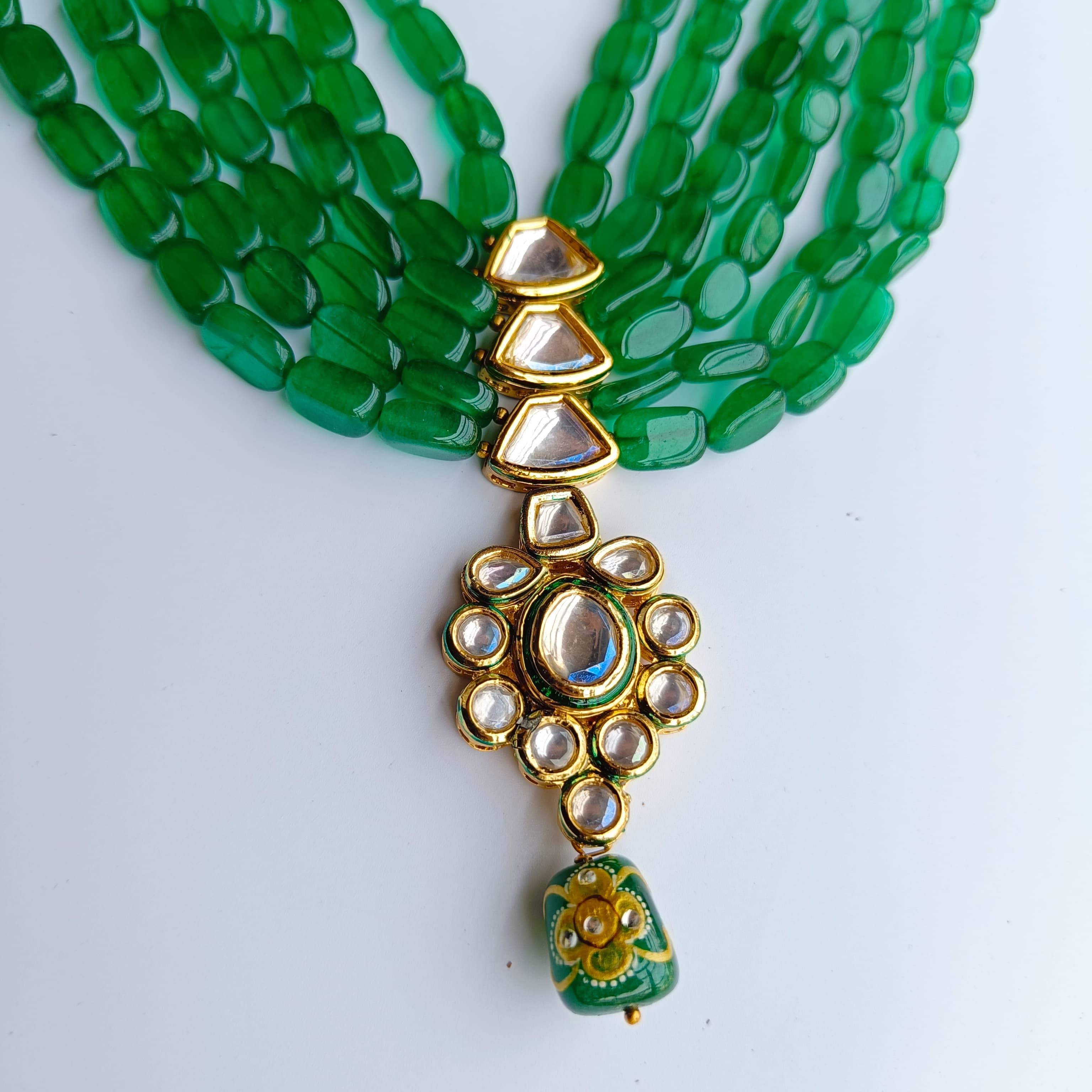 Nayaab Romy Polki Neckpiece