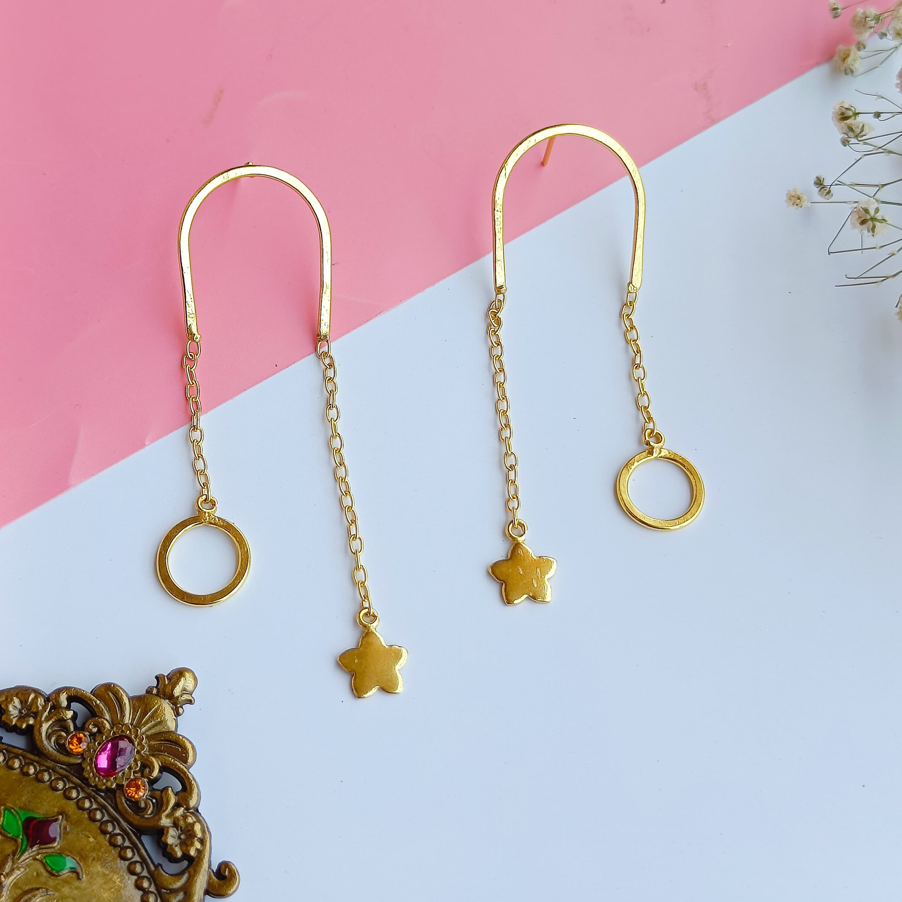 Layla Chandni Gold Earrings