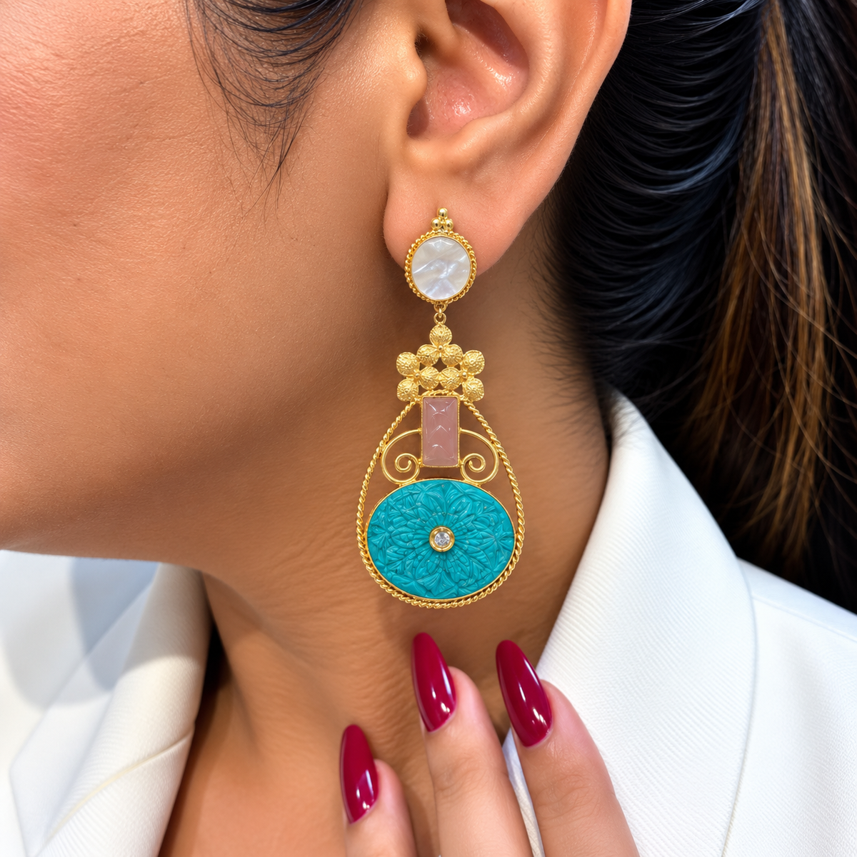 Riva Flora Earrings