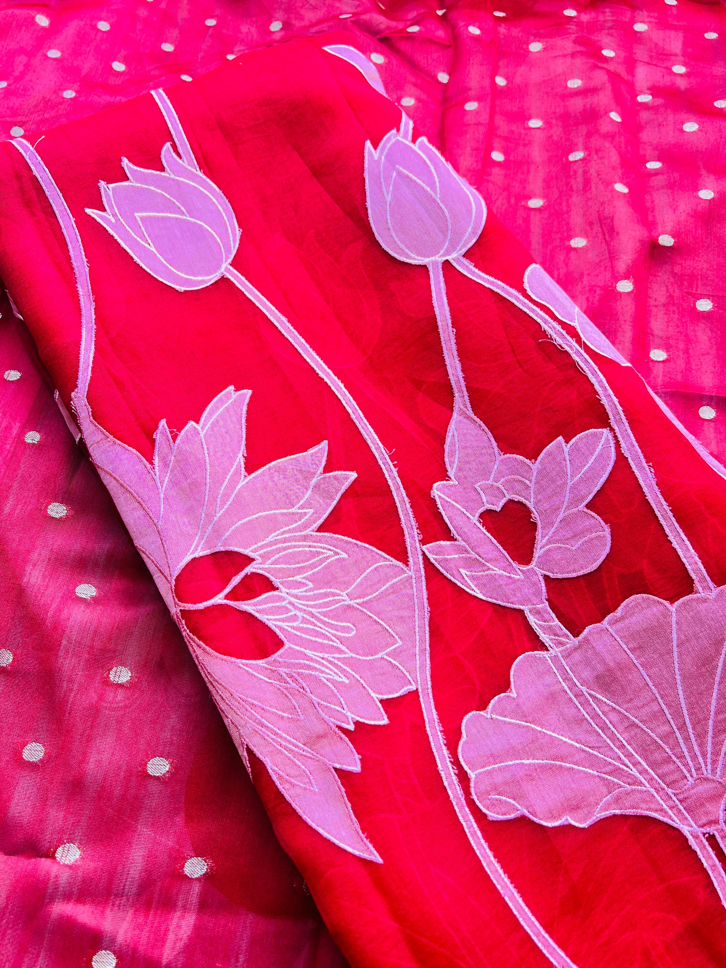 Rose Saree