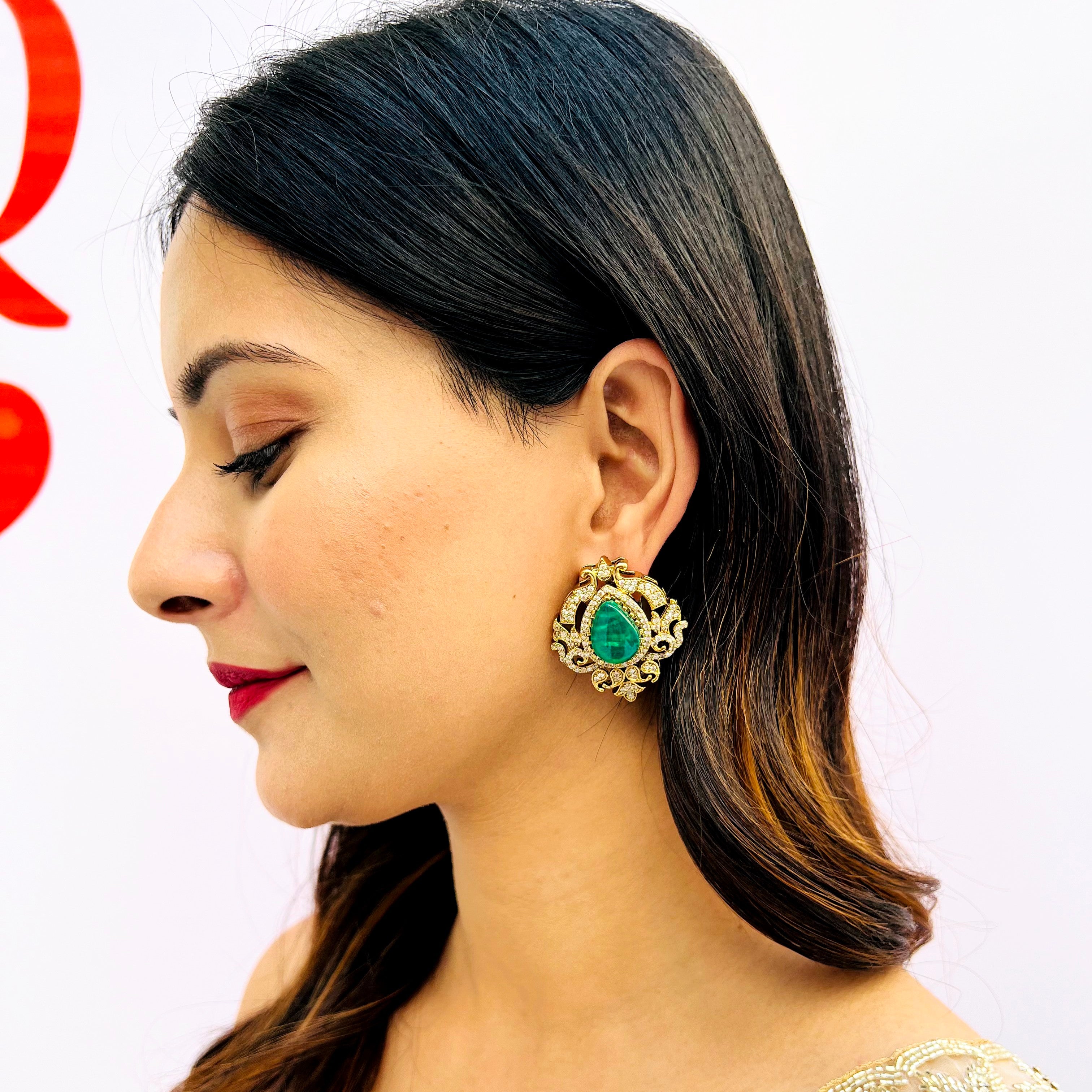 Nayaab tuba polki Earrings