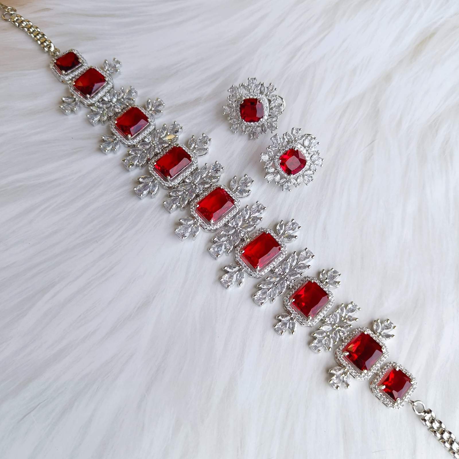 Ad kiara choker - Red