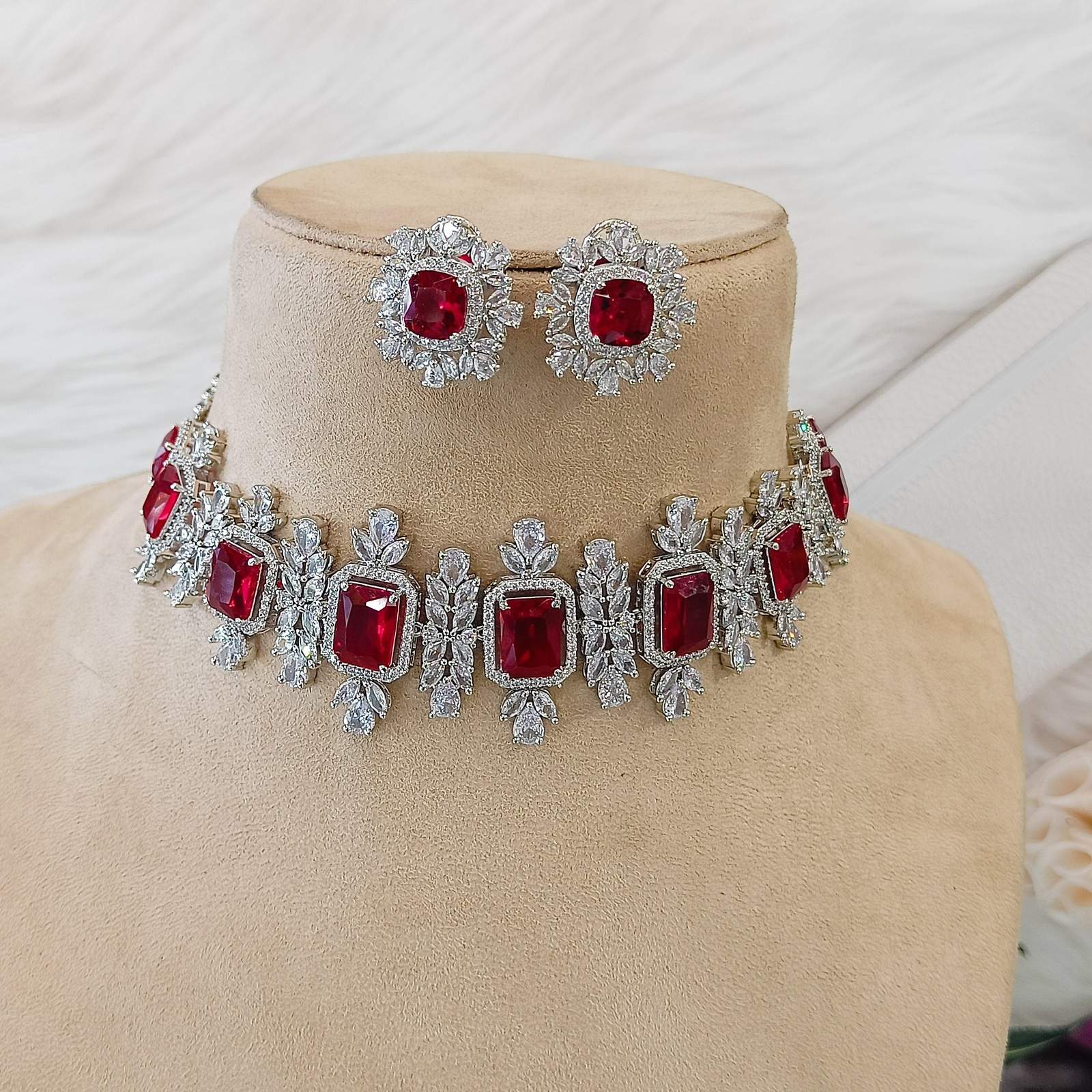 Ad kiara choker - Red