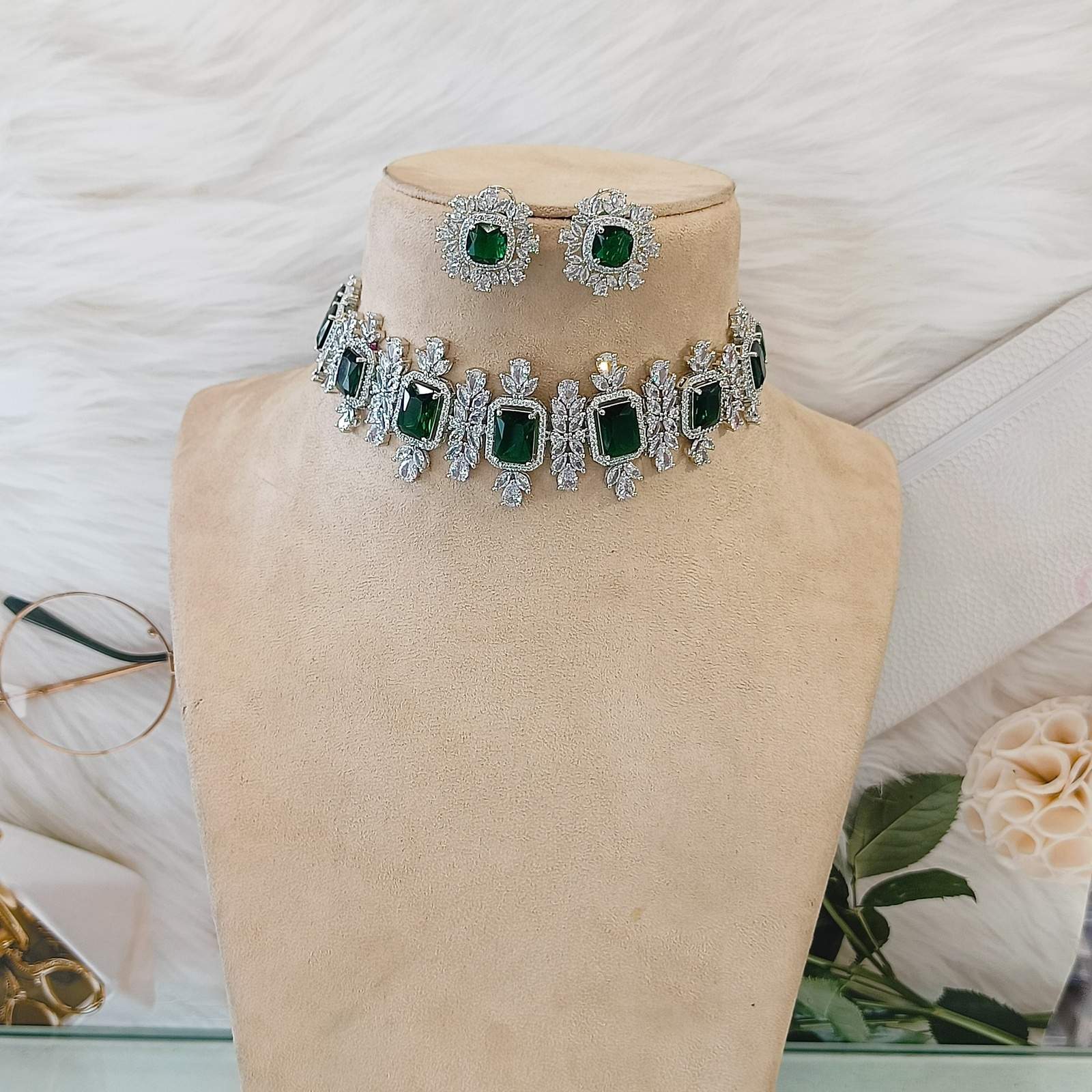 Ad kiara choker - Green