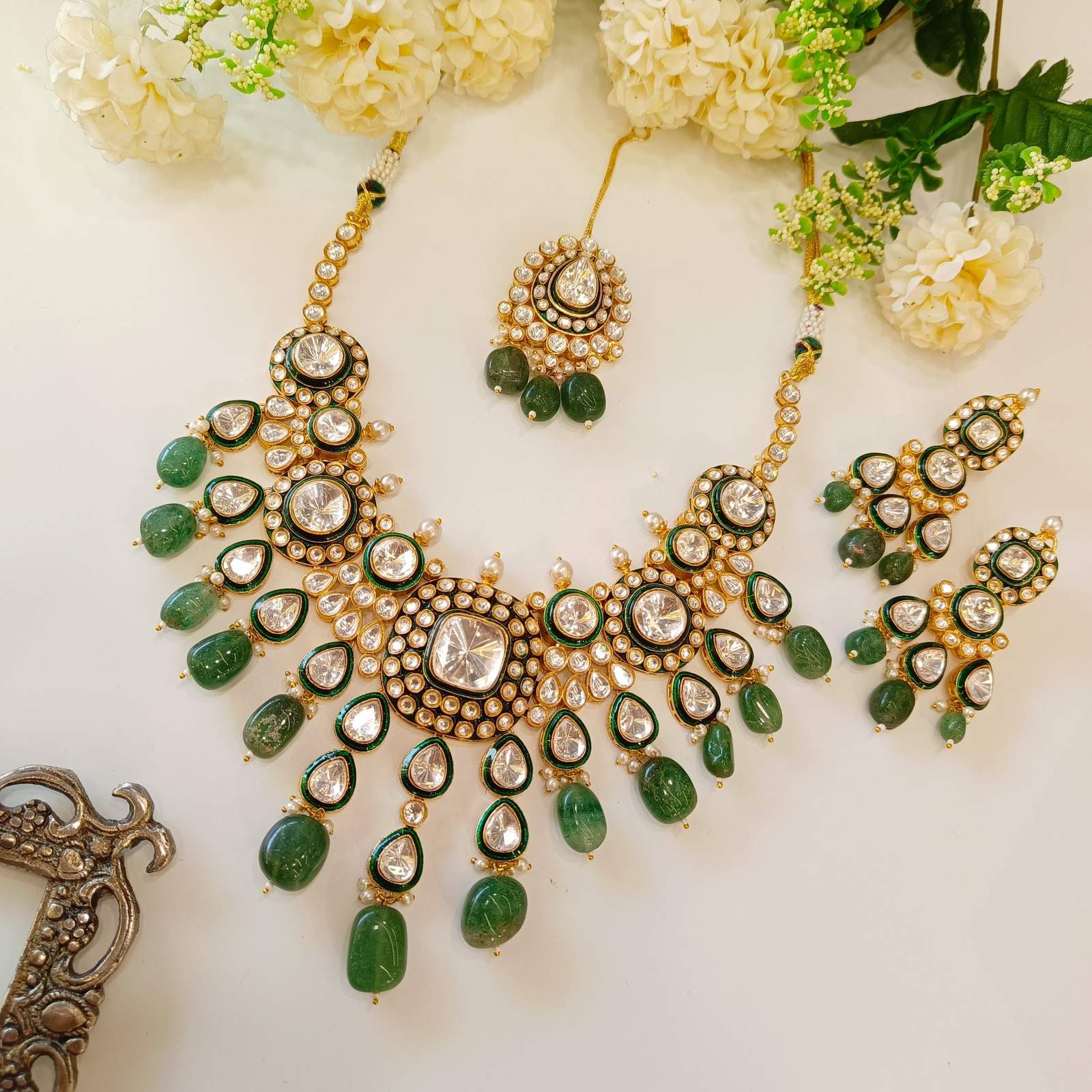 Nayaab noorani polki neckpiece