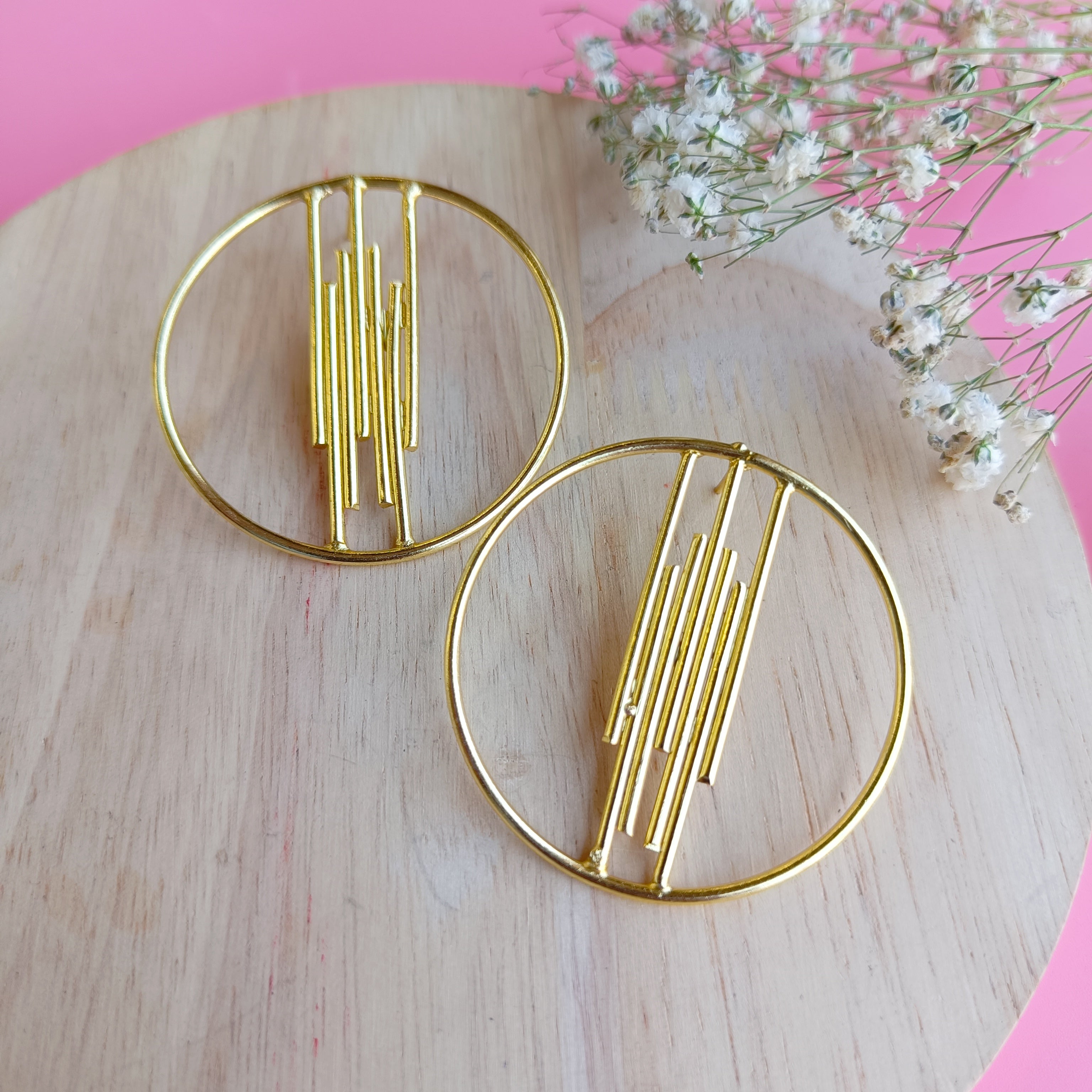 Layla Lyra Gold Earrings