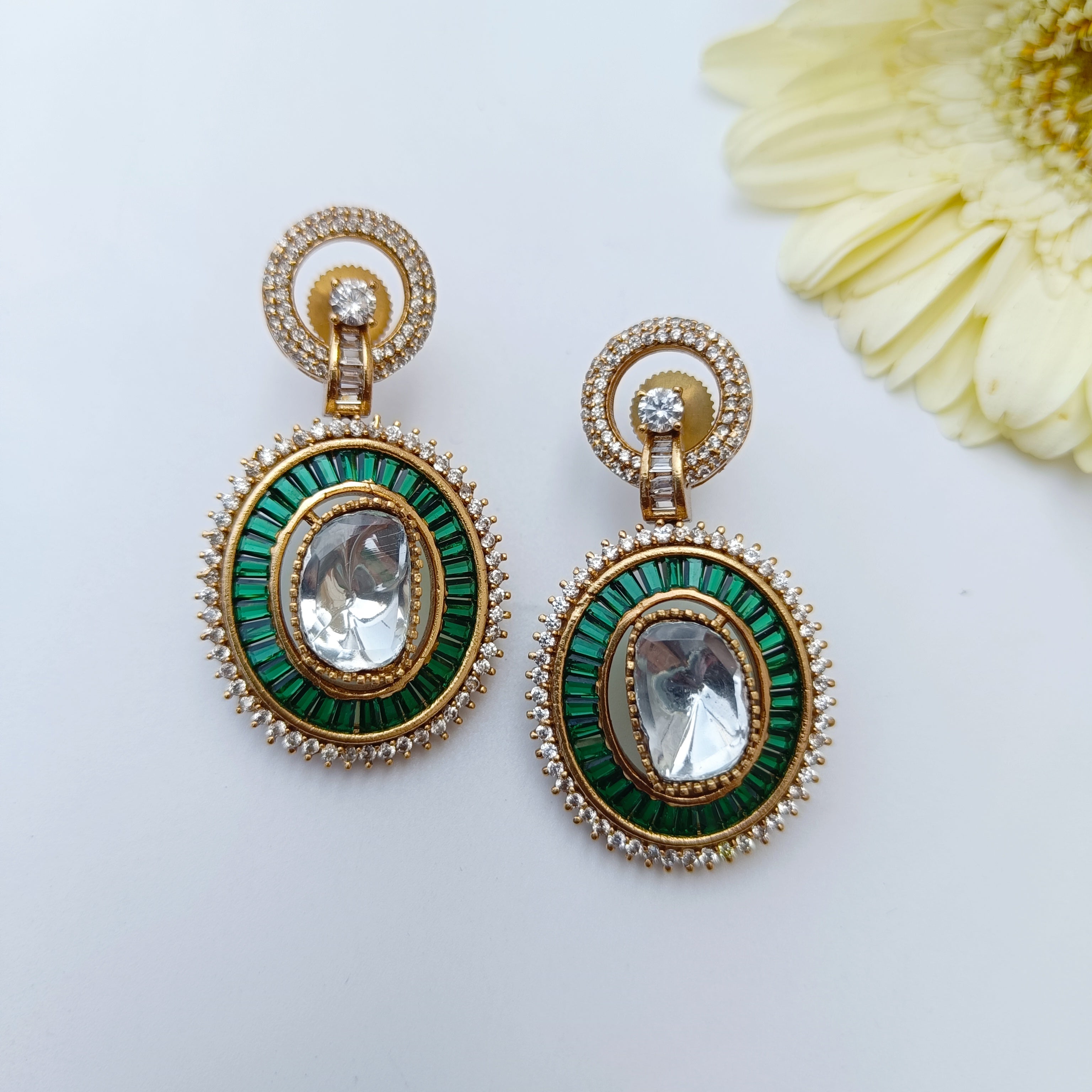 Nayaab Akira polki Earrings