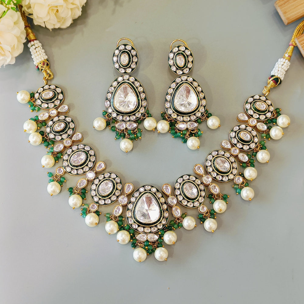 Nayaab Anvi polki neckpiece