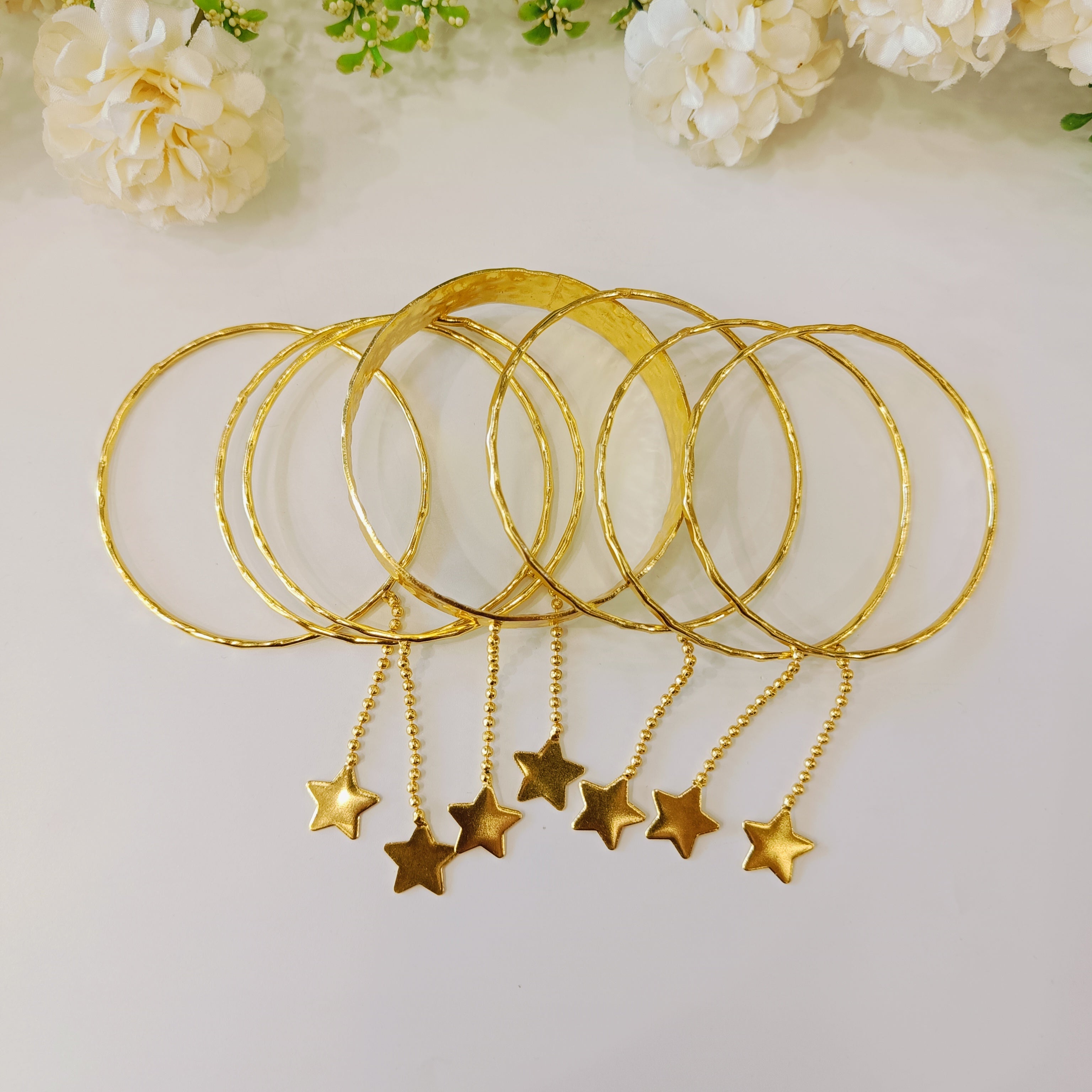 Layla Hanging star Bangles