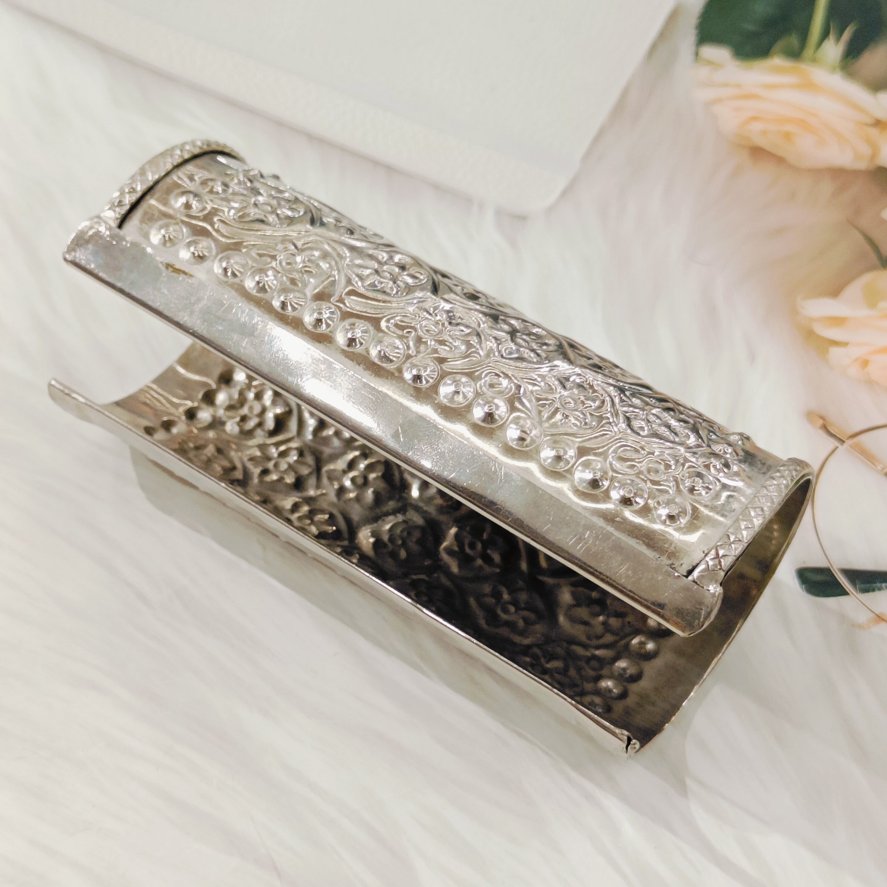 Inara silver bangle