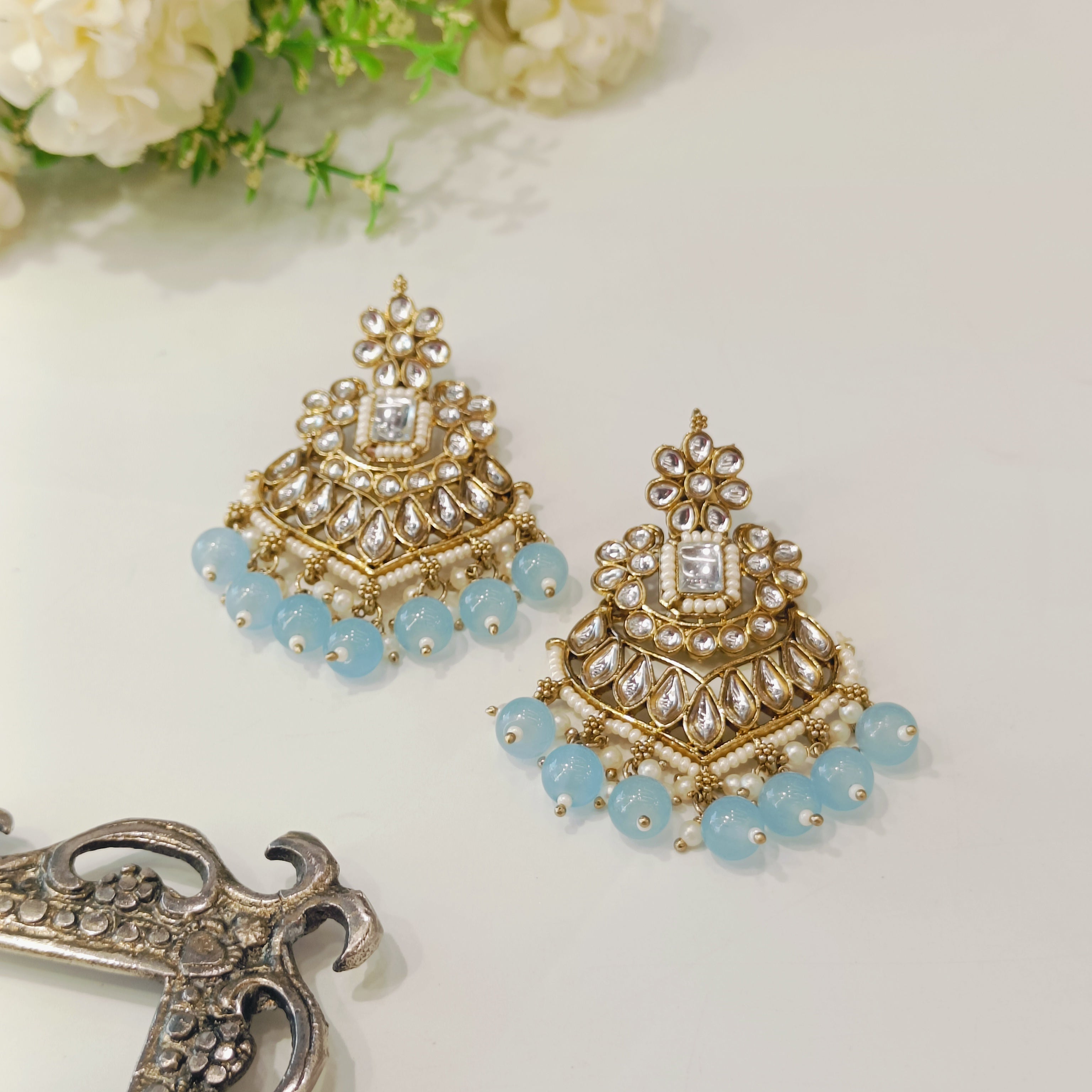 Nayaab Sara Earring with tikka