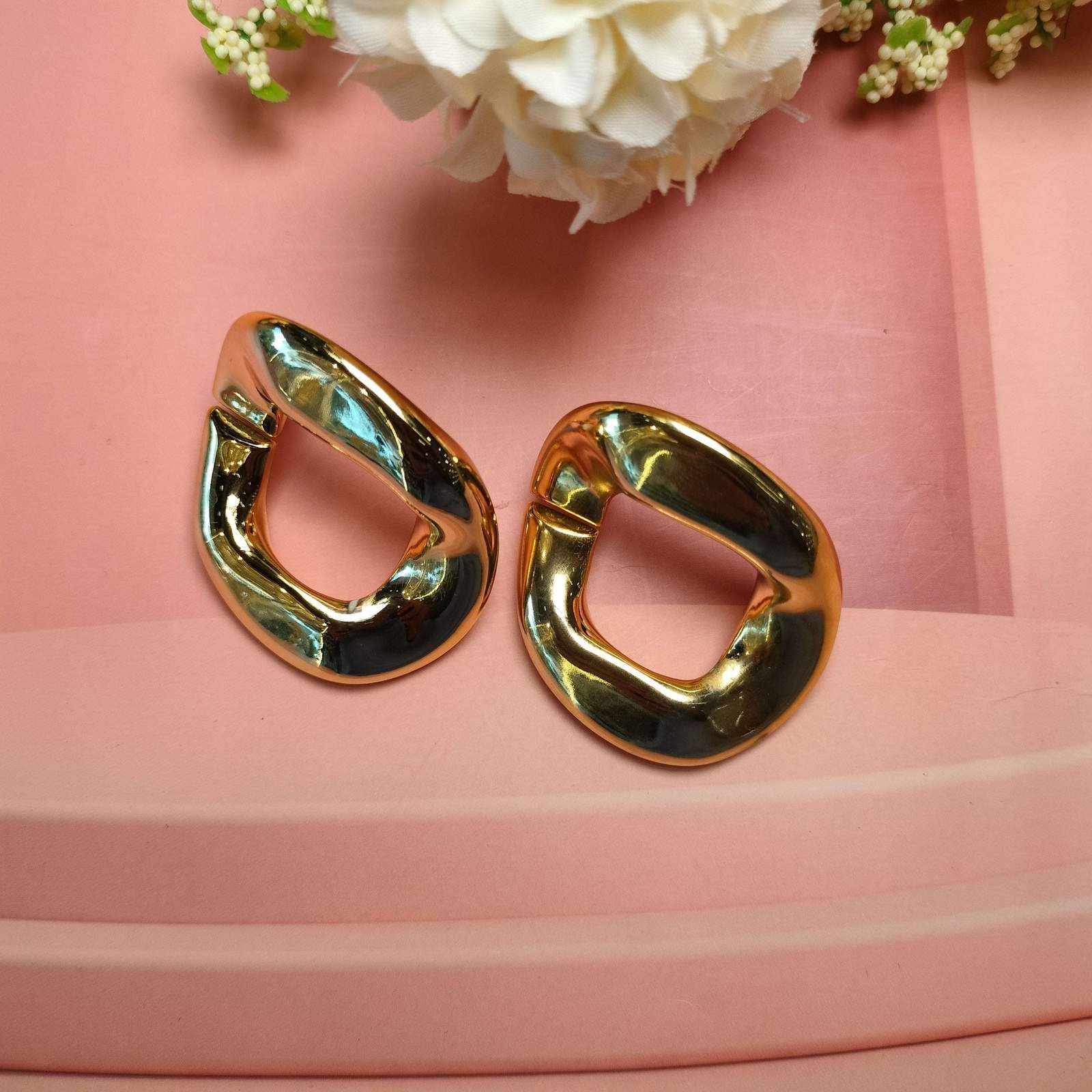 Layla Alexa hoops velvet box by shweta