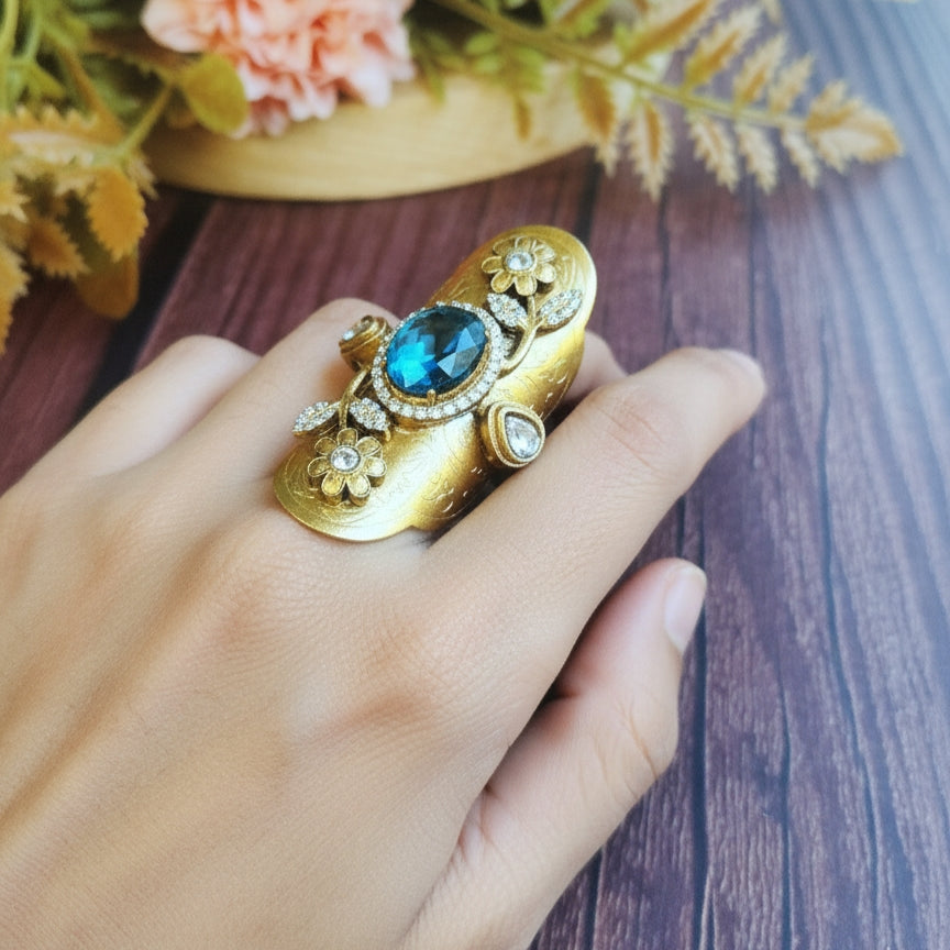 Nayaab Priya Polki Ring