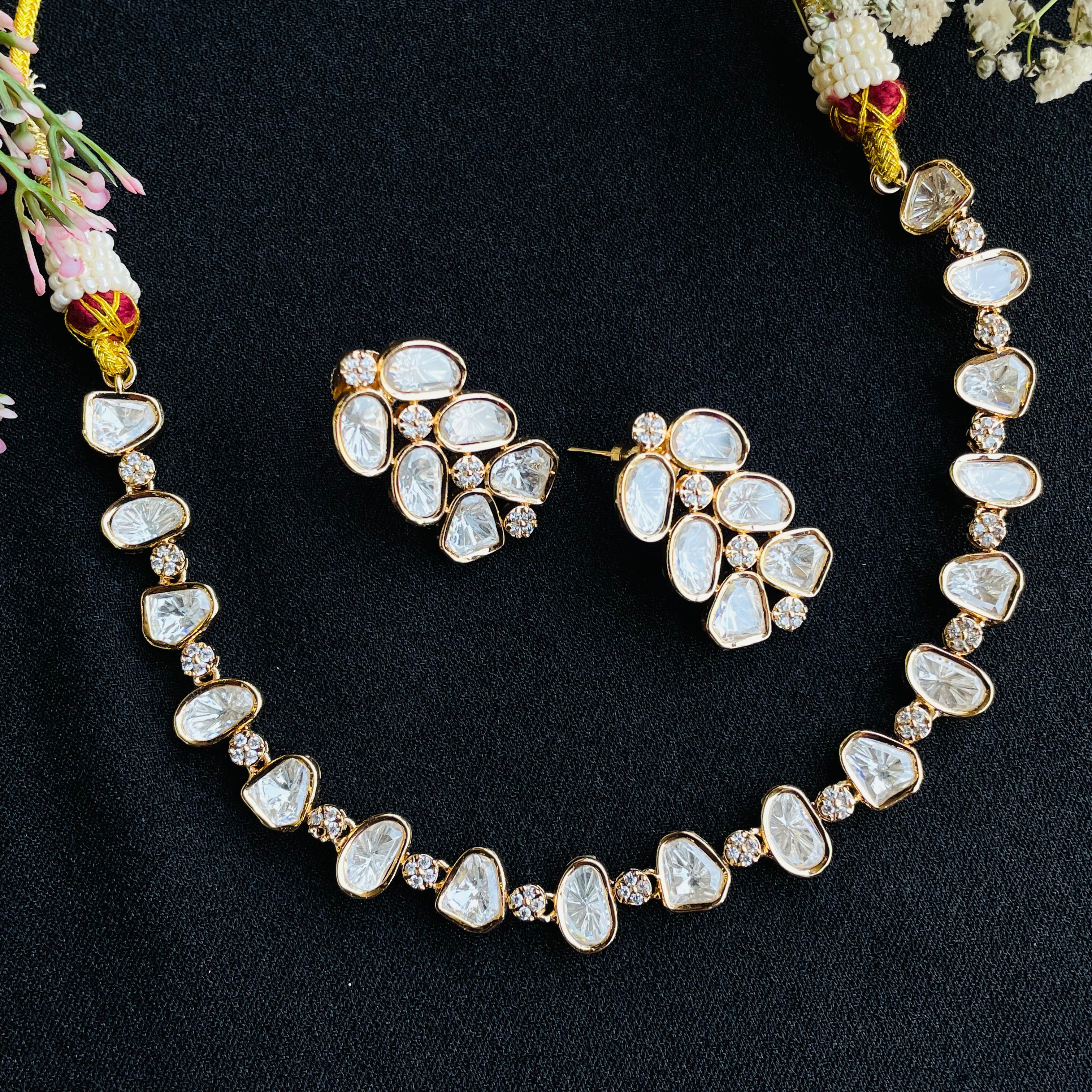 Nayaab aroshi Polki Neckpiece