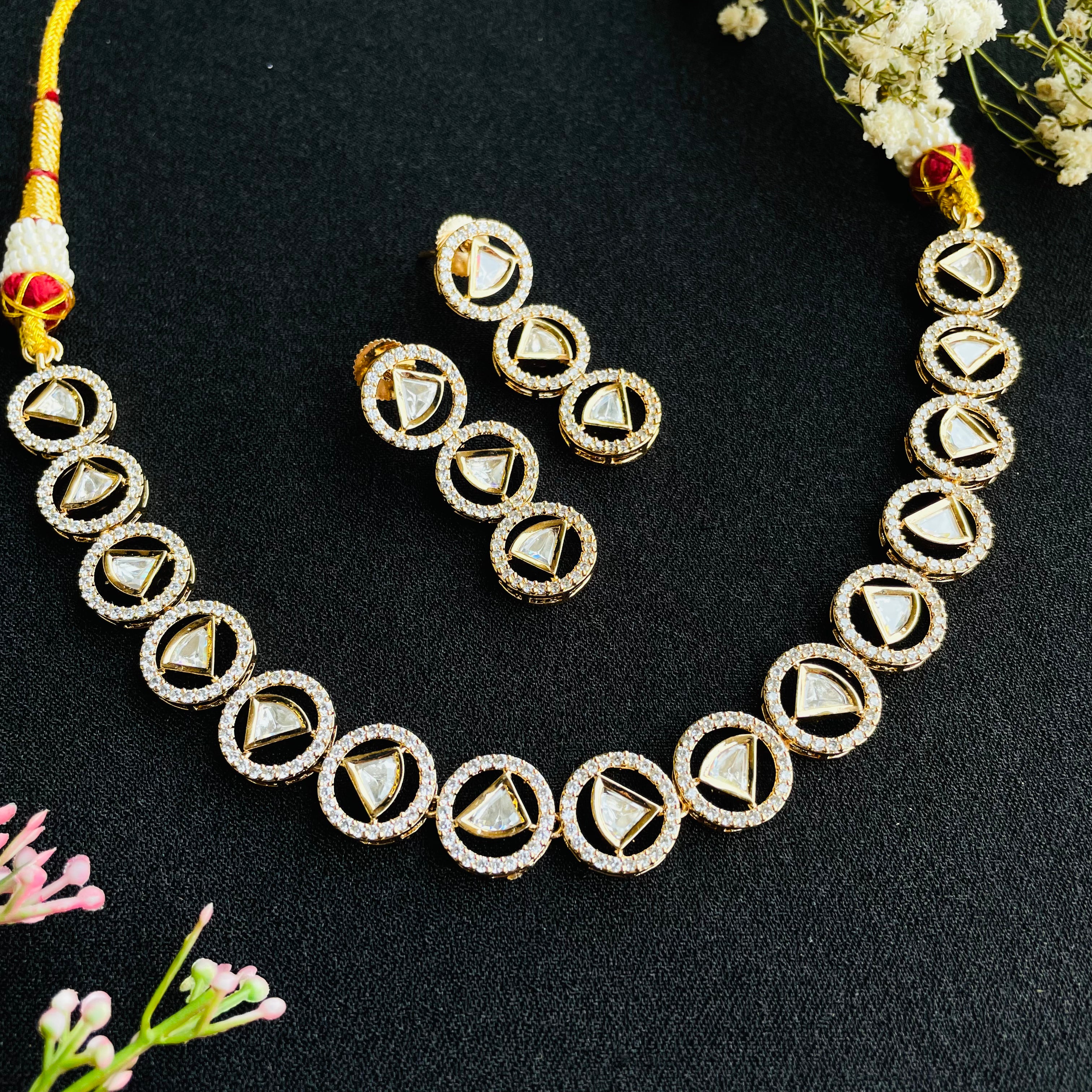 Nayaab neha polki Neckpiece