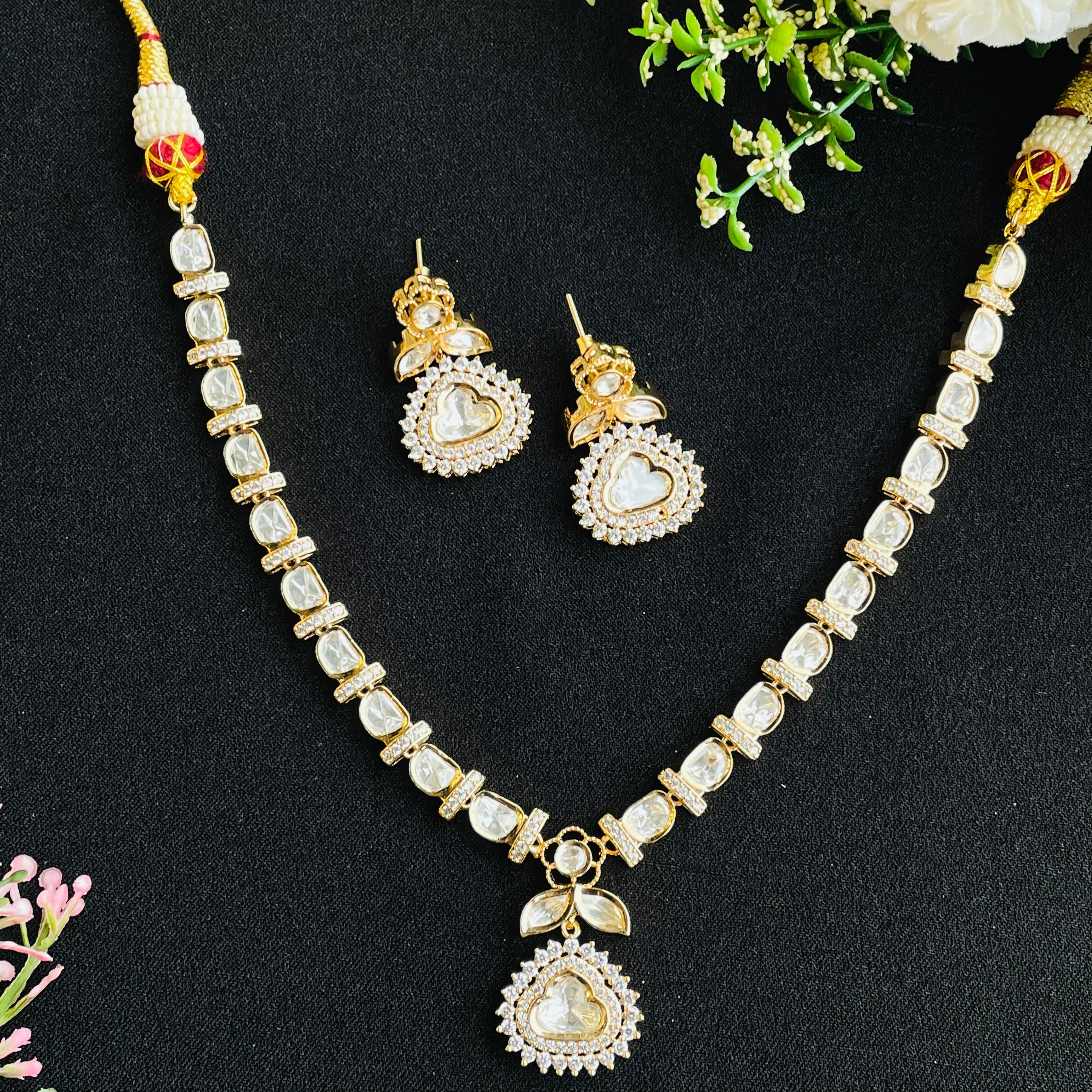 Nayaab mahika polki neckpiece
