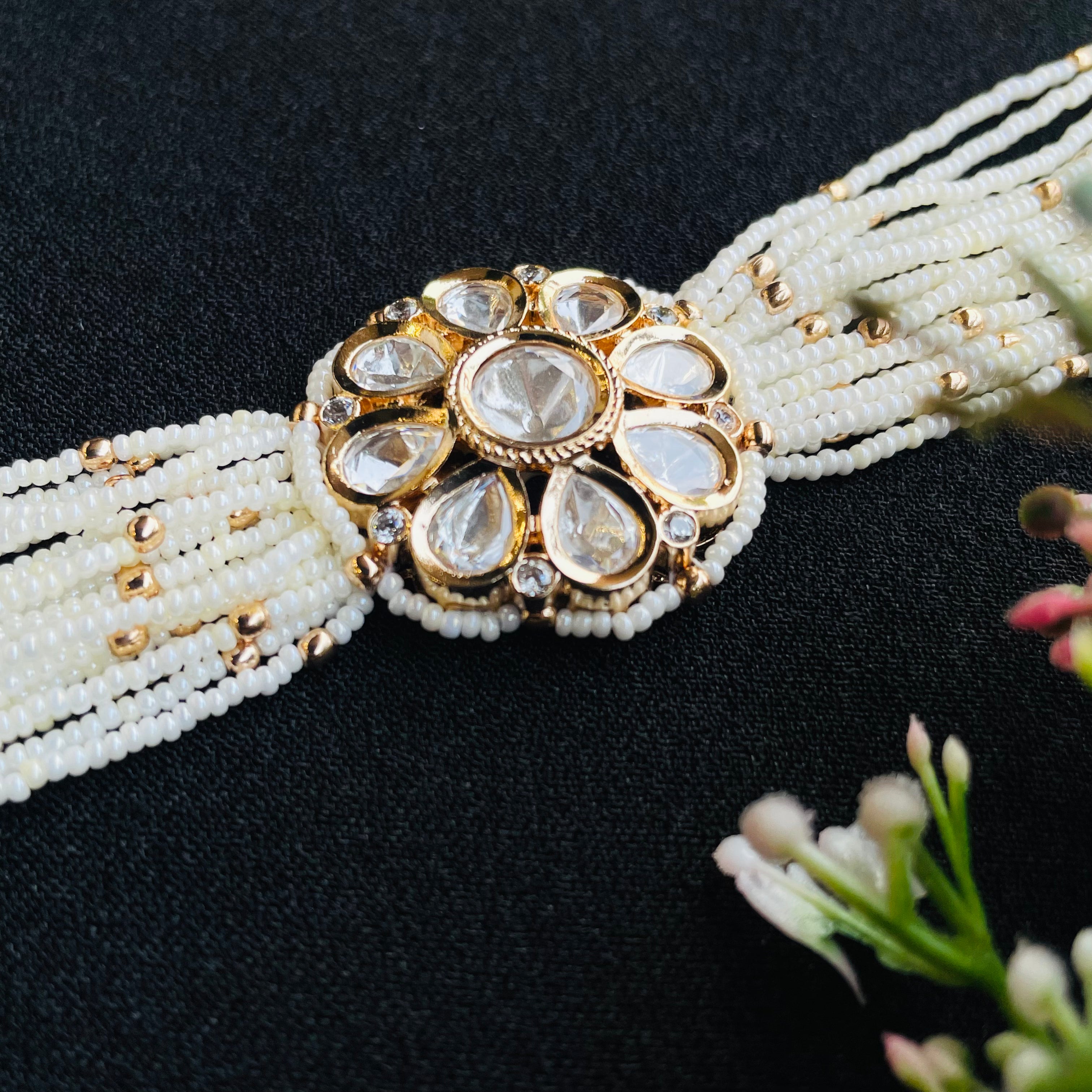 Nayaab ridhi polki neckpiece