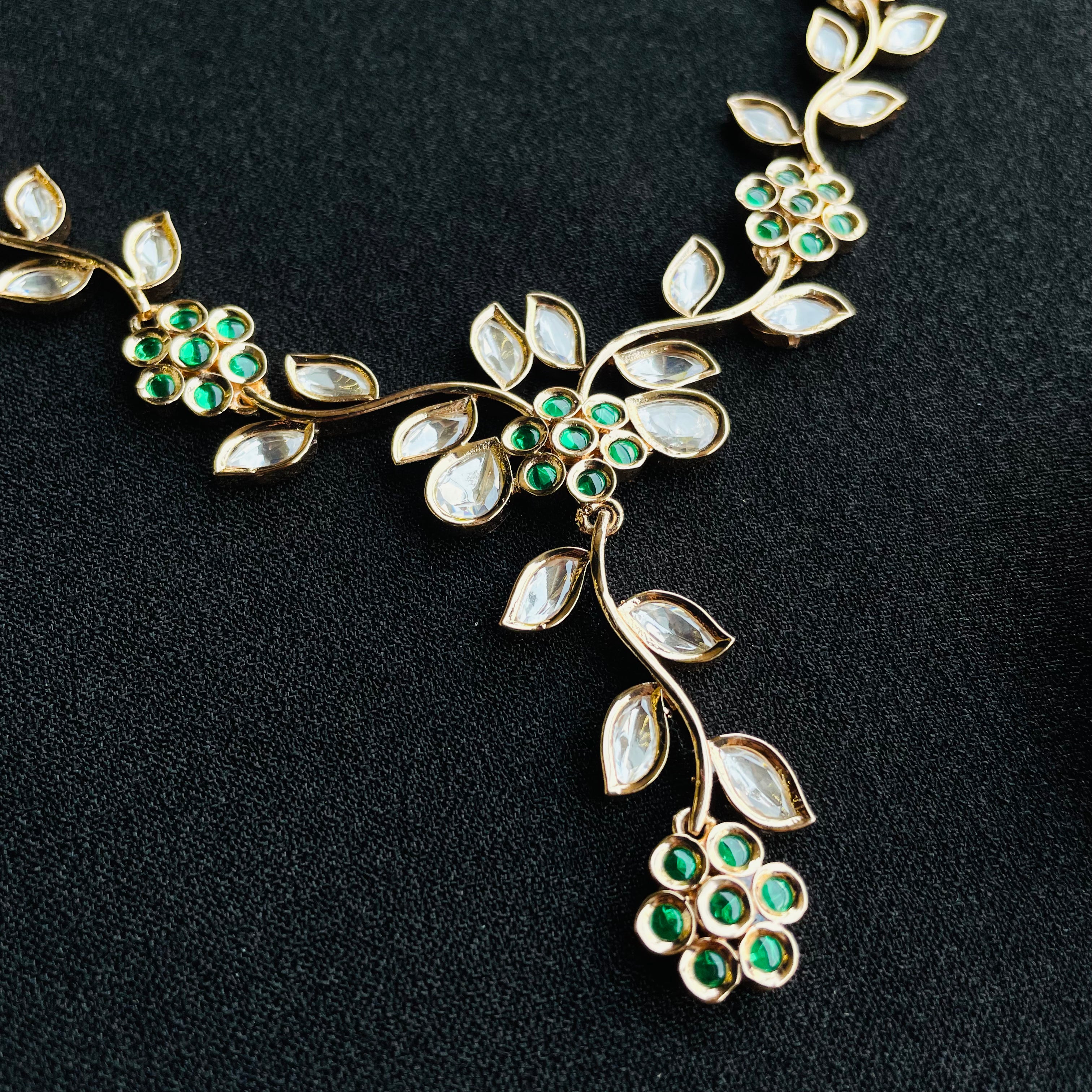 Nayaab ananya Polki Neckpiece