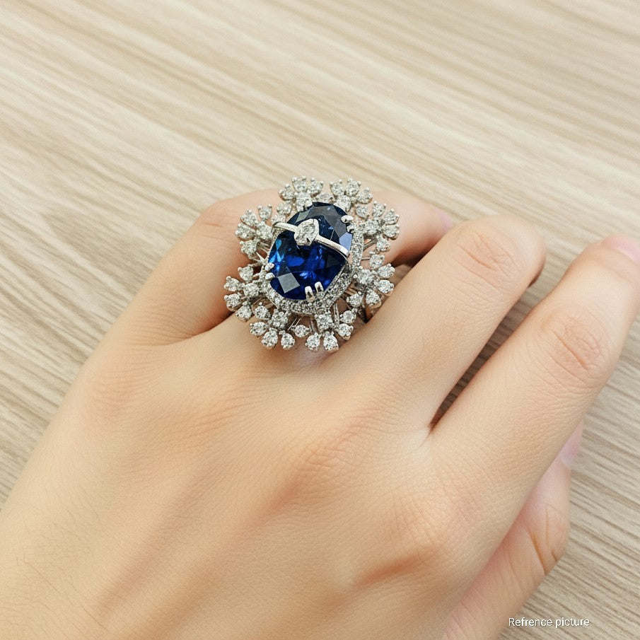 VS Sterling silver cocktail ring 225 14G