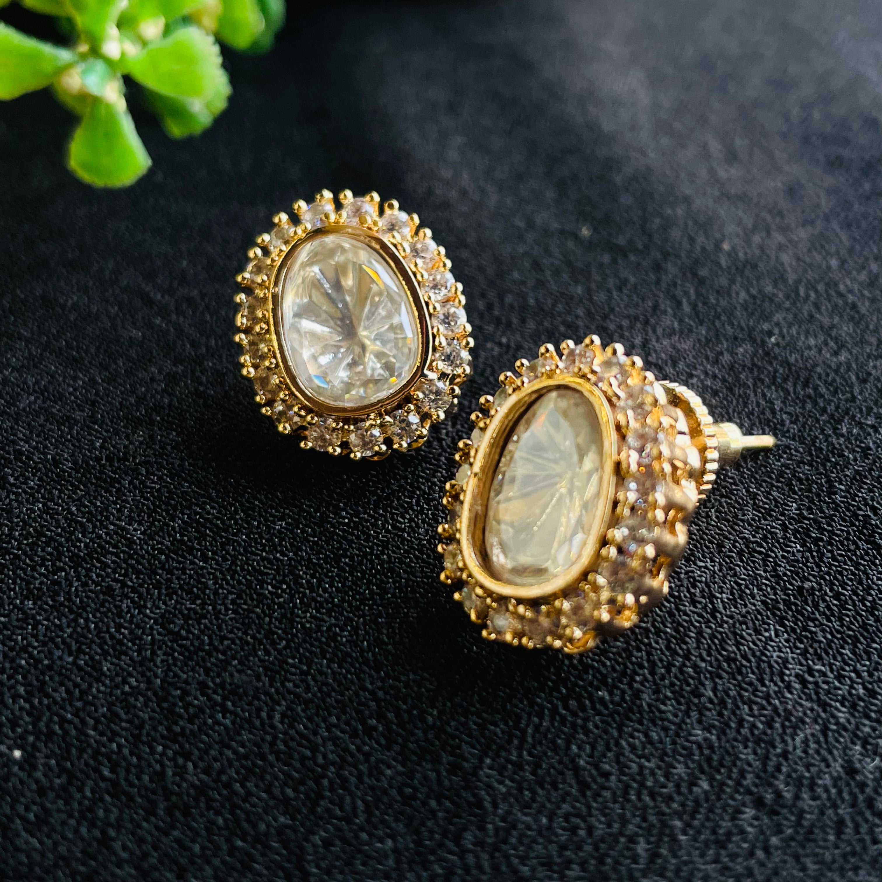 Nayaab ridhi polki studs