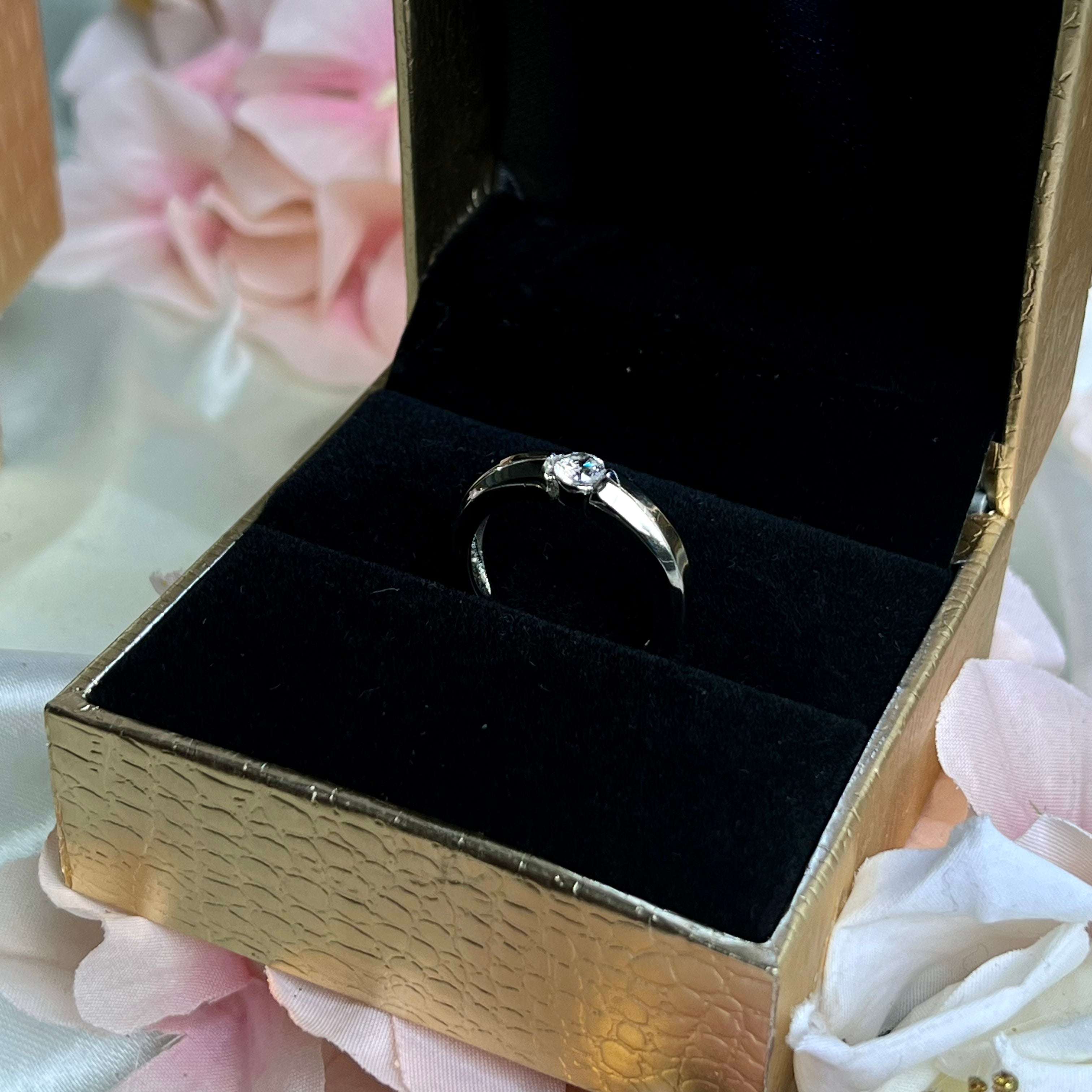 Mens Sterling Silver Rings Morice Velvet box by Shweta